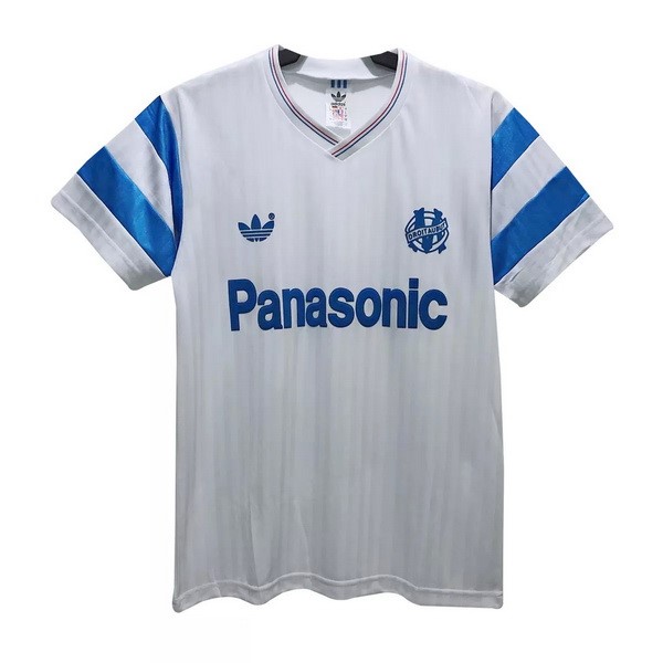 Tailandia Camiseta Marsella 1ª Kit Retro 1990 Blanco